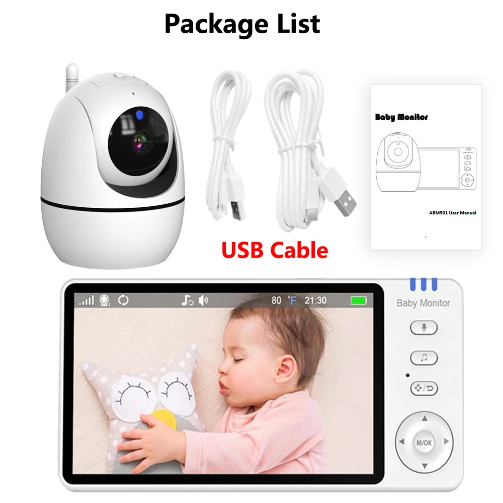 5-inch-baby-monitor:-pan-tilt--720p-video--two-way-audio--night-vision